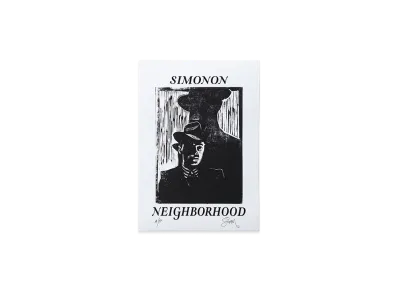 NEIGHBORHOOD x PAUL SIMONON Poster-1 "Black"
