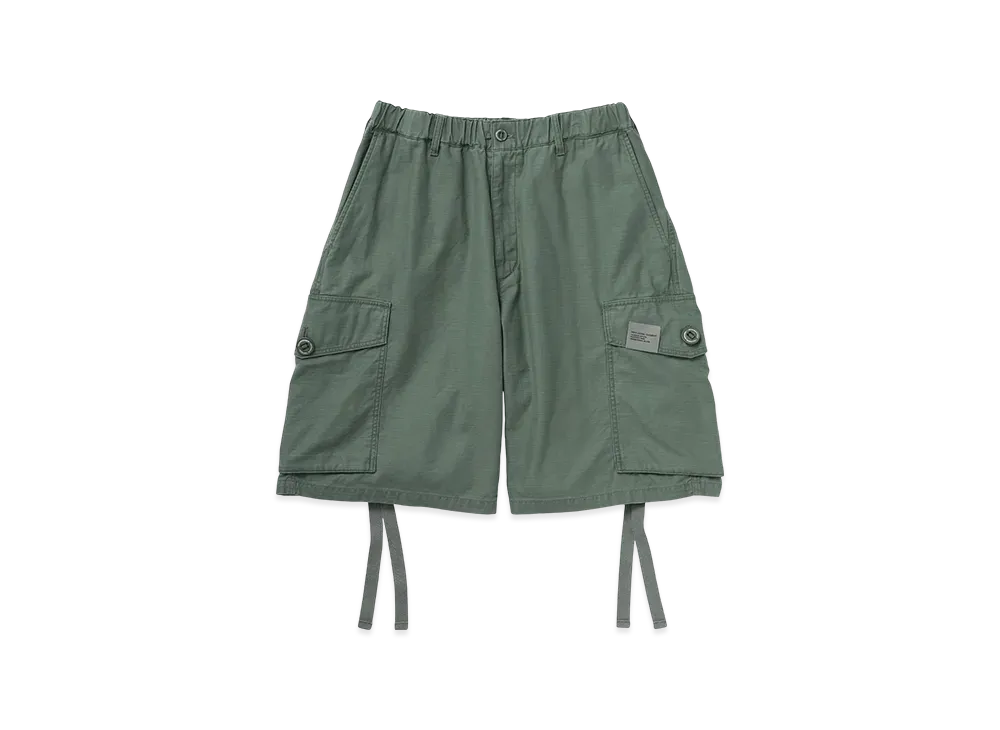 NEIGHBORHOOD Wide Cargo Short Pants "Olive Drab"