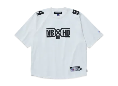 NEIGHBORHOOD x BOUNTY HUNTER x RUSSELL ATHLETIC Crewneck SS "White"
