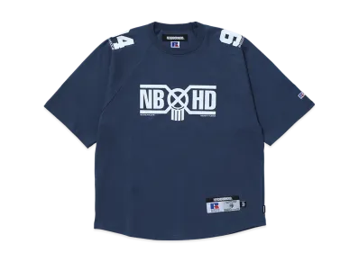 NEIGHBORHOOD x BOUNTY HUNTER x RUSSELL ATHLETIC Crewneck SS "Navy"