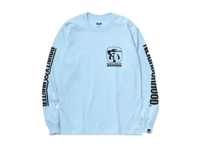 NEIGHBORHOOD x BOUNTY HUNTER Tee LS-2 "Saxe"