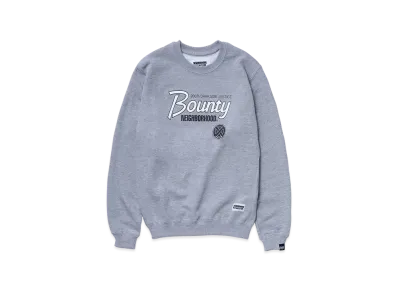 NEIGHBORHOOD x BOUNTY HUNTER Sweat Shirt LS "Gray"