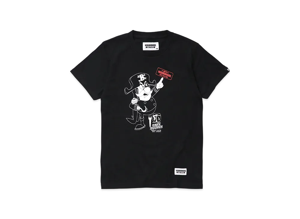 NEIGHBORHOOD x BOUNTY HUNTER Tee SS-1 "Black"