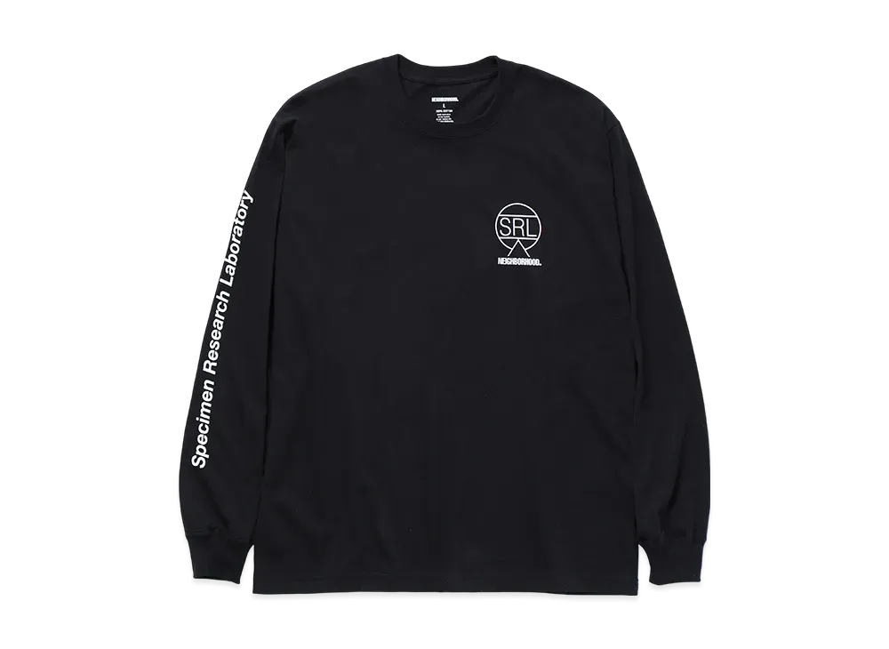 NEIGHBORHOOD SRL . Tee LS-1 "Black"