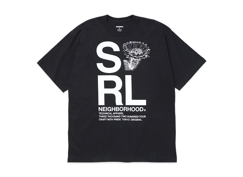 NEIGHBORHOOD SRL . Tee SS-1 "Black"