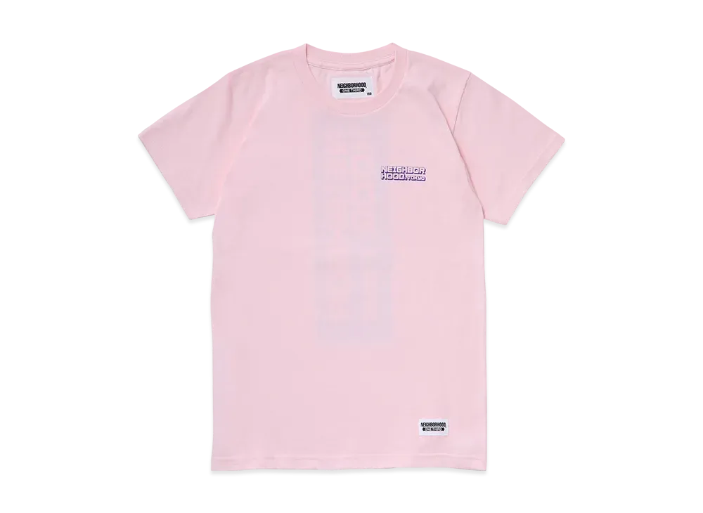 NEIGHBORHOOD OT . Tee SS-7 "Pink"