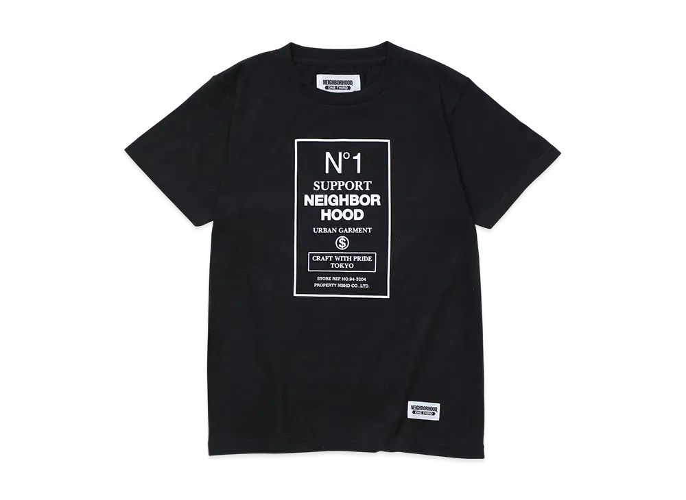 NEIGHBORHOOD OT . Tee SS-12 "Black"
