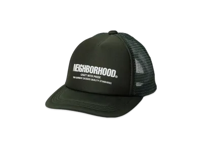NEIGHBORHOOD OT . Mesh Cap "Green"