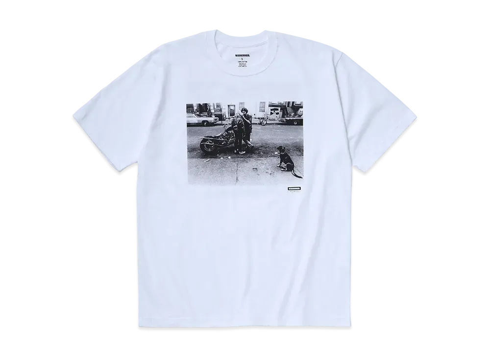 NEIGHBORHOOD x Osamu Nagahama Tee SS-4 "White"