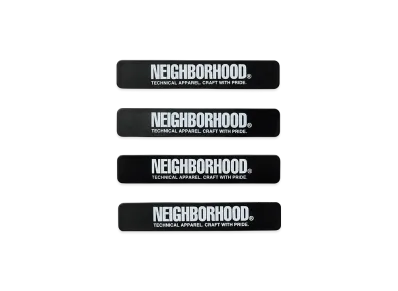 NEIGHBORHOOD Logo Magnet Bar Set "Black"
