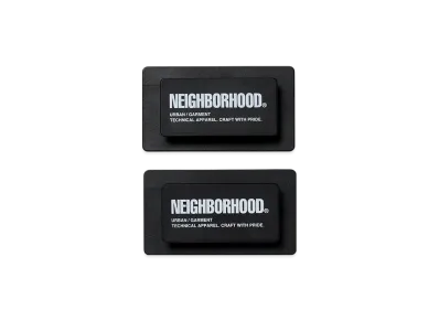 NEIGHBORHOOD Logo Magnet Clip Set "Black"