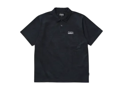 NEIGHBORHOOD x Malbon Golf Course Camo Pattern Polo SS "Black"
