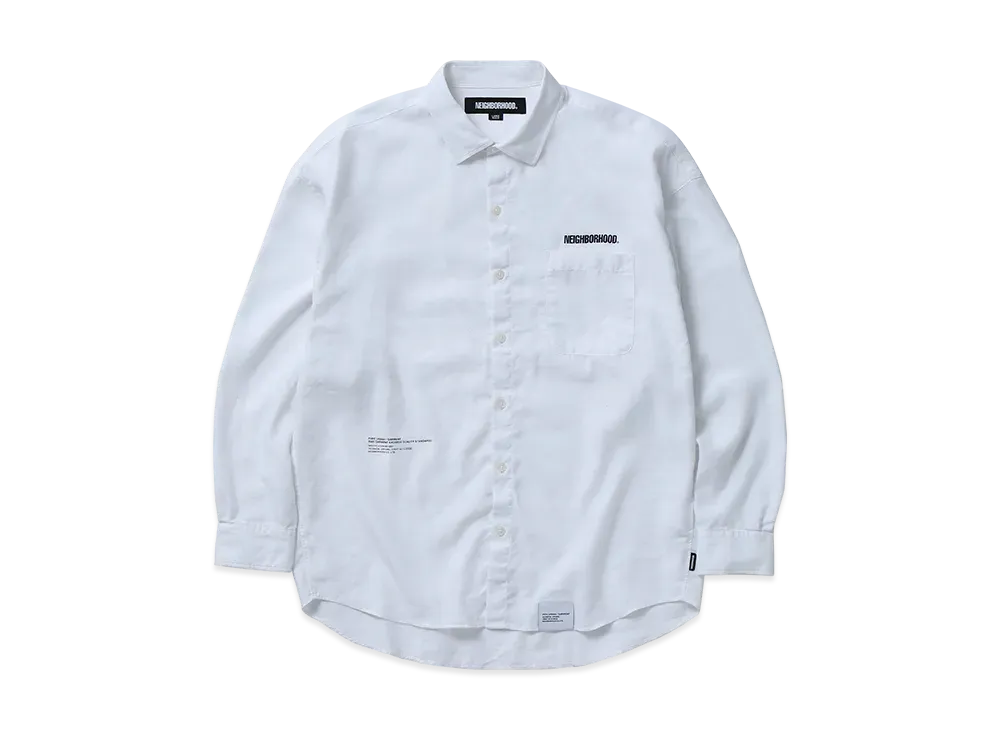 NEIGHBORHOOD Over Shirt LS "White"
