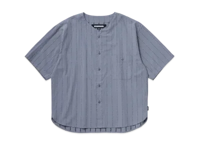 NEIGHBORHOOD Dobby No Collar Shirt SS "Gray"