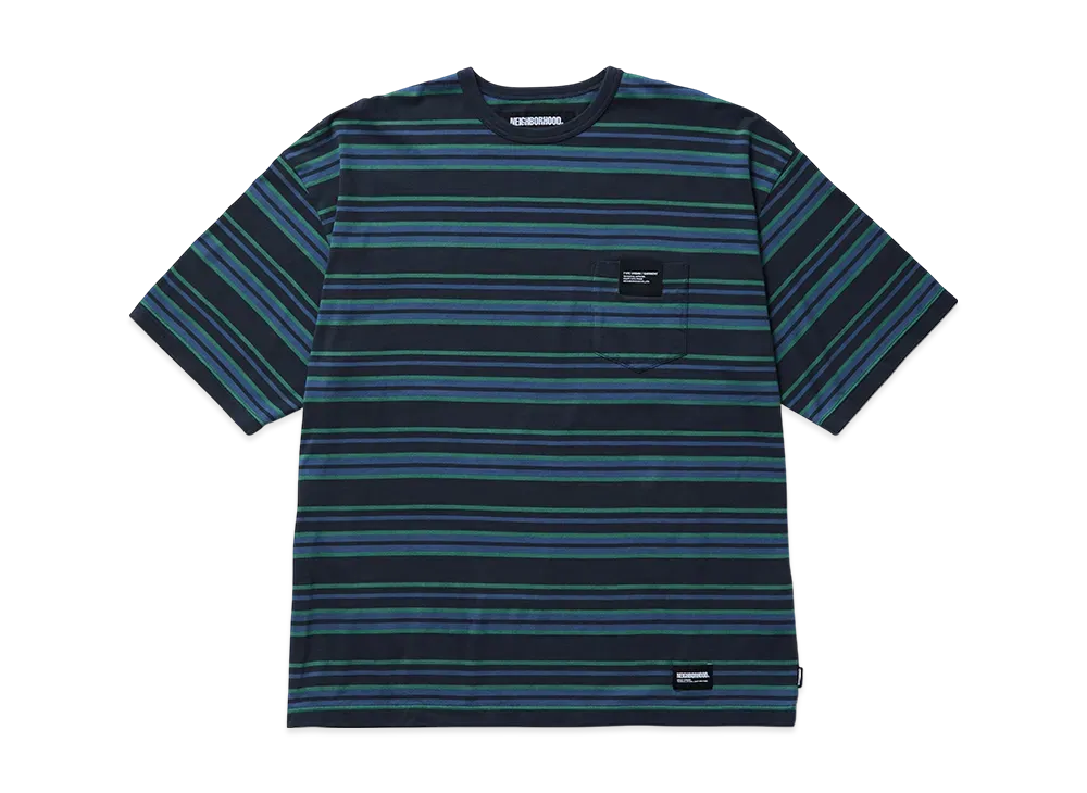 NEIGHBORHOOD Border Crewneck-P SS "Green"