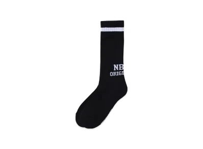 NEIGHBORHOOD Logo Line Socks "Black"