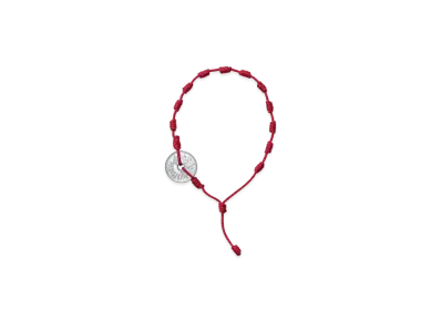 NEIGHBORHOOD Cord Coin Bracelet "Red"