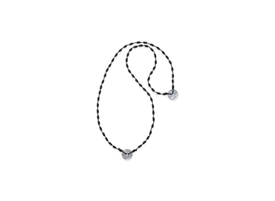 NEIGHBORHOOD Cord Coin Necklace "Black"