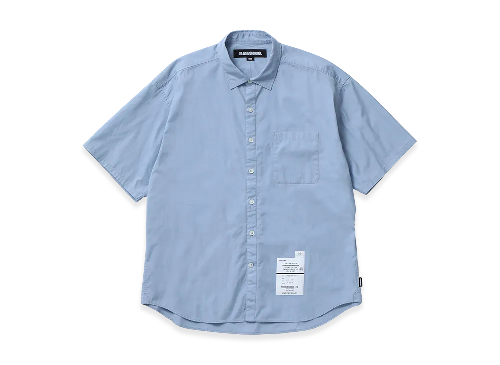 NEIGHBORHOOD Trad Shirt SS "Blue"