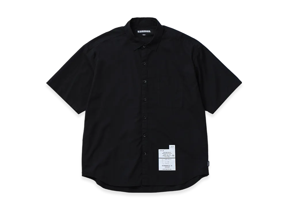 NEIGHBORHOOD Trad Shirt SS "Black"