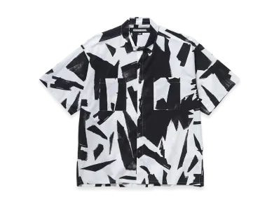 NEIGHBORHOOD Abstract Pattern Plain Shirt SS "Ivory"