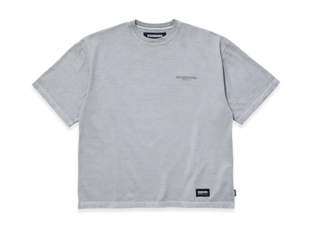 NEIGHBORHOOD Pigment Dyed Crewneck SS "Gray"
