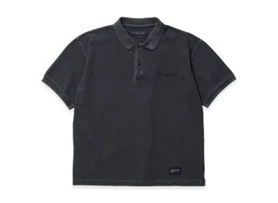 NEIGHBORHOOD Pigment Dyed Polo SS "Black"