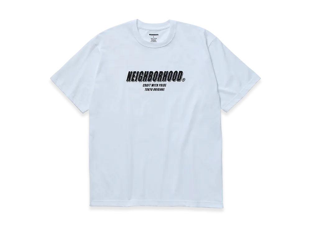 NEIGHBORHOOD NH . Tee SS-1 "White"
