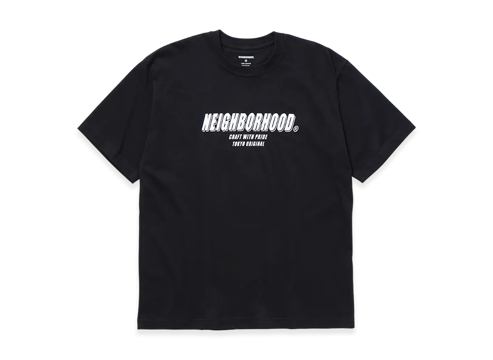 NEIGHBORHOOD NH . Tee SS-1 "Black"
