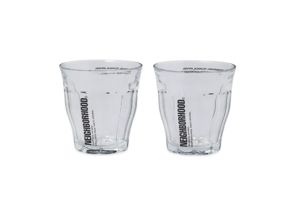 NEIGHBORHOOD Logo Duralex Glass Set 