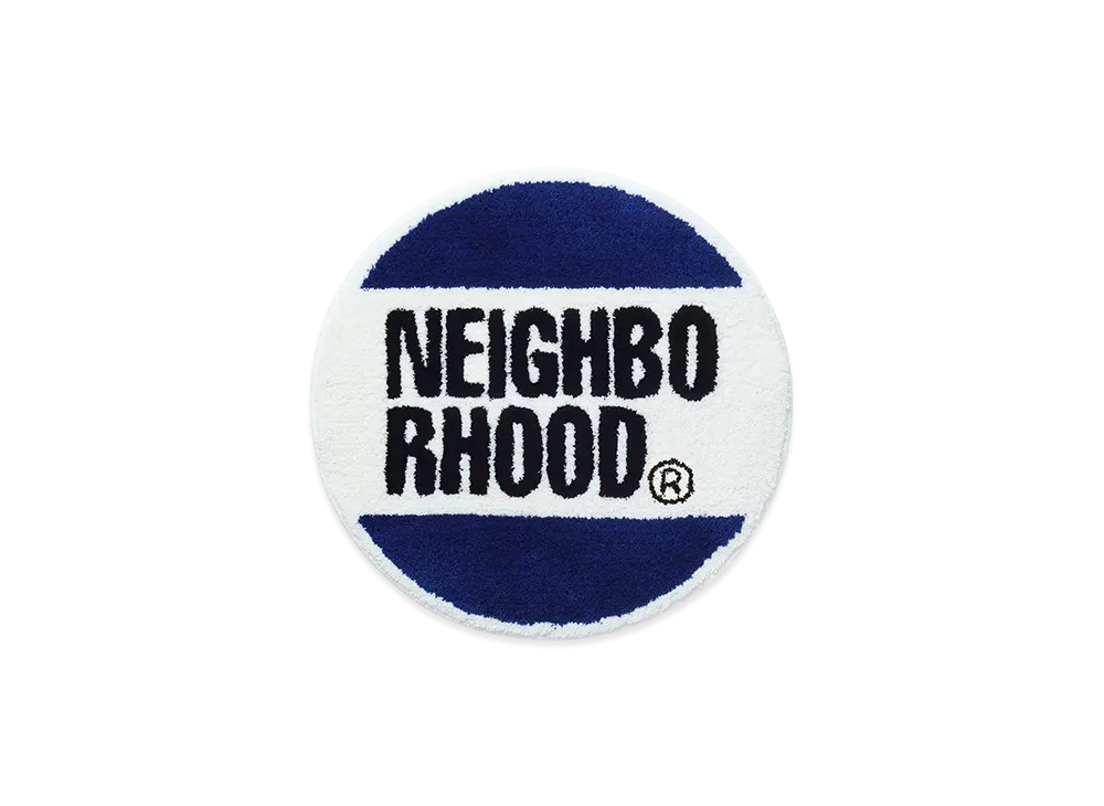NEIGHBORHOOD x Gallery 1950 . Circle Rug Mat "Blue"