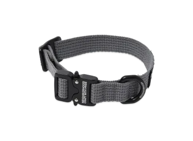NEIGHBORHOOD Dog Collar Narrow "Gray"