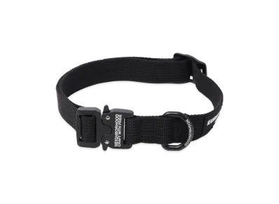 NEIGHBORHOOD Dog Collar Wide "Black"