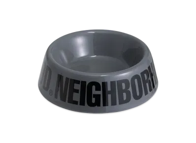 NEIGHBORHOOD CI Dog Bowl "Gray"