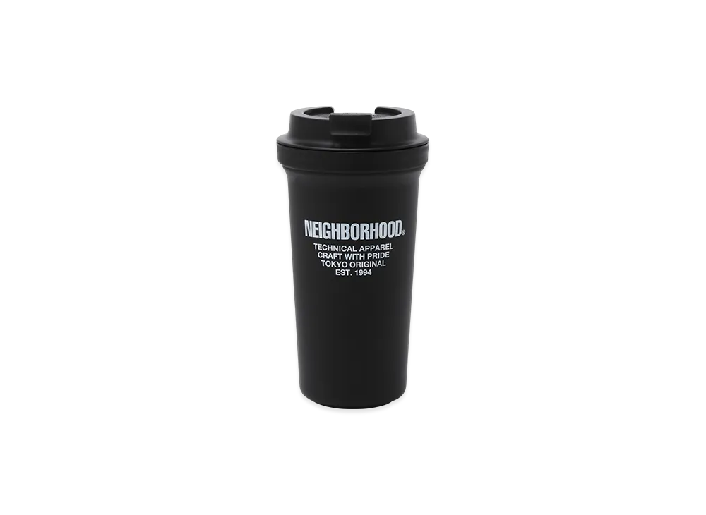 NEIGHBORHOOD Wallmug Bearl & Strainer Set "Black"