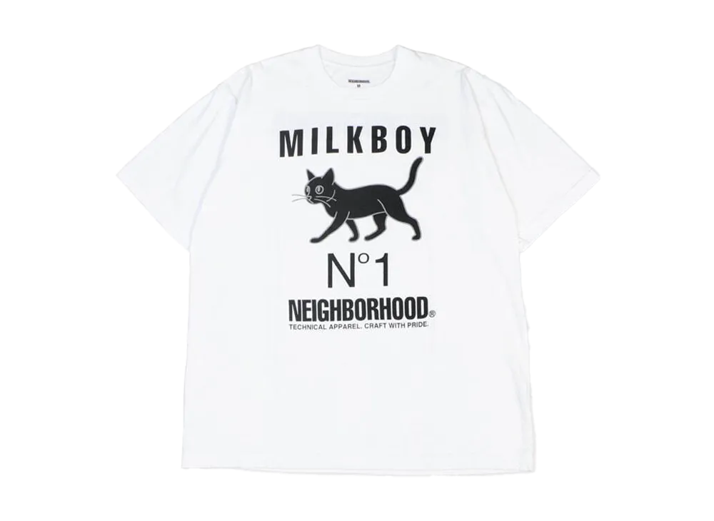 【XLサイズ】NEIGHBORHOOD x MILK BOY Tee White NEIGHBORHOOD x MILK BOY Tee 