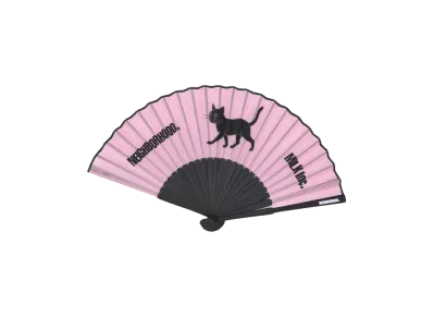 NEIGHBORHOOD x MILK BOY Folding Fan "Pink"