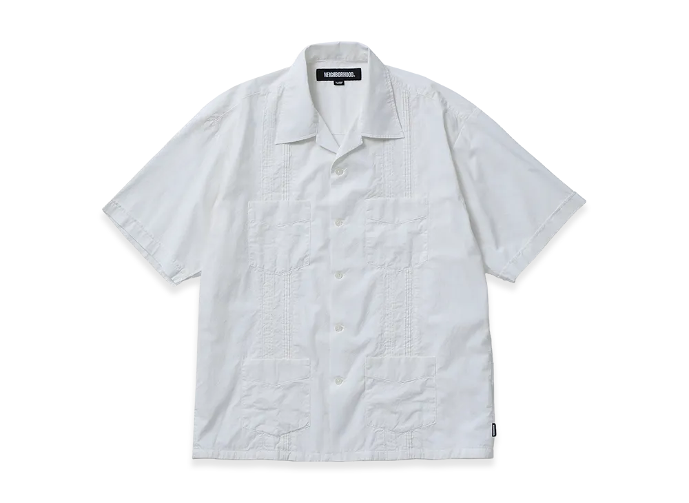 NEIGHBORHOOD Guayabera Shirt SS "White"