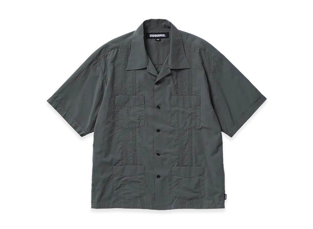 NEIGHBORHOOD Guayabera Shirt SS "Olive Drab"