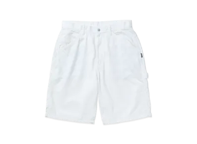 NEIGHBORHOOD Denim Painter Short Pants "White"