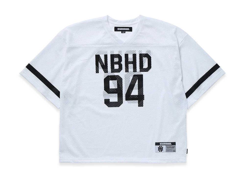 NEIGHBORHOOD Hockey V-Neck SS "White"