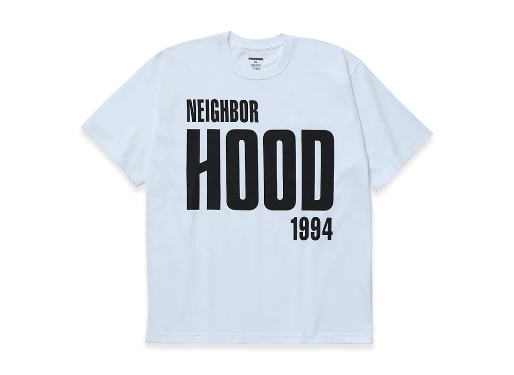 NEIGHBORHOOD NH . Tee SS-11 "White"