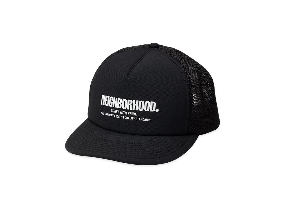 NEIGHBORHOOD Mesh Cap-1 "Black"