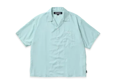 NEIGHBORHOOD Solid-Color Hawaiian Shirt SS "Mint"