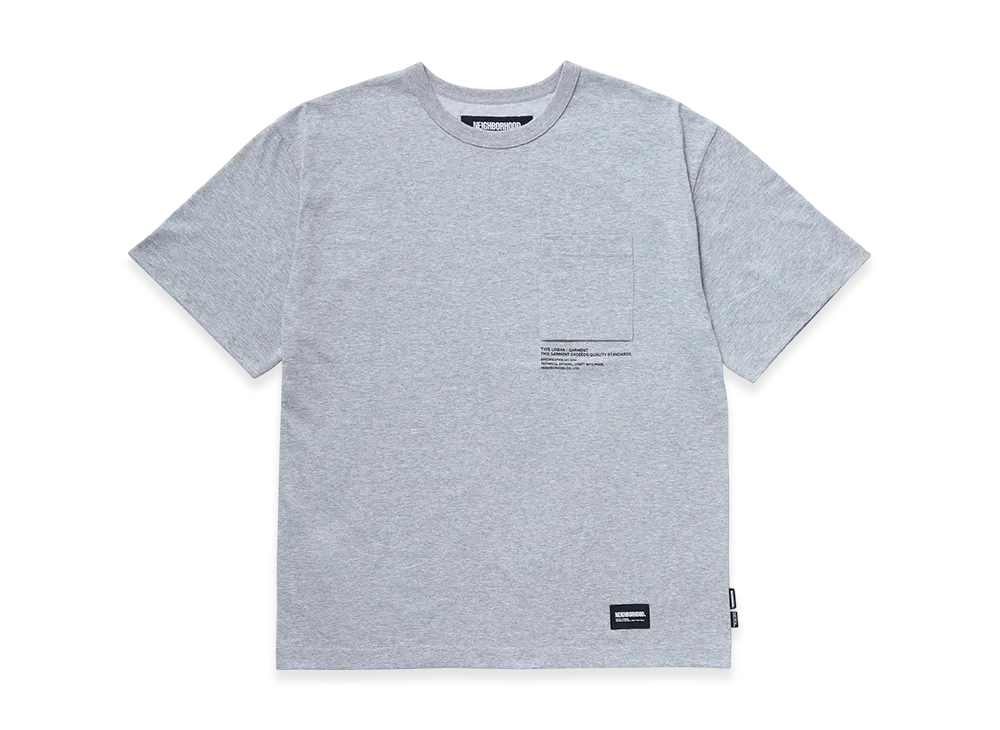 NEIGHBORHOOD Sheltech Crewneck-P SS "Gray"