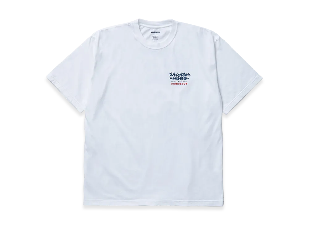 NEIGHBORHOOD NH 251 Spot . Tee SS-9 "White"