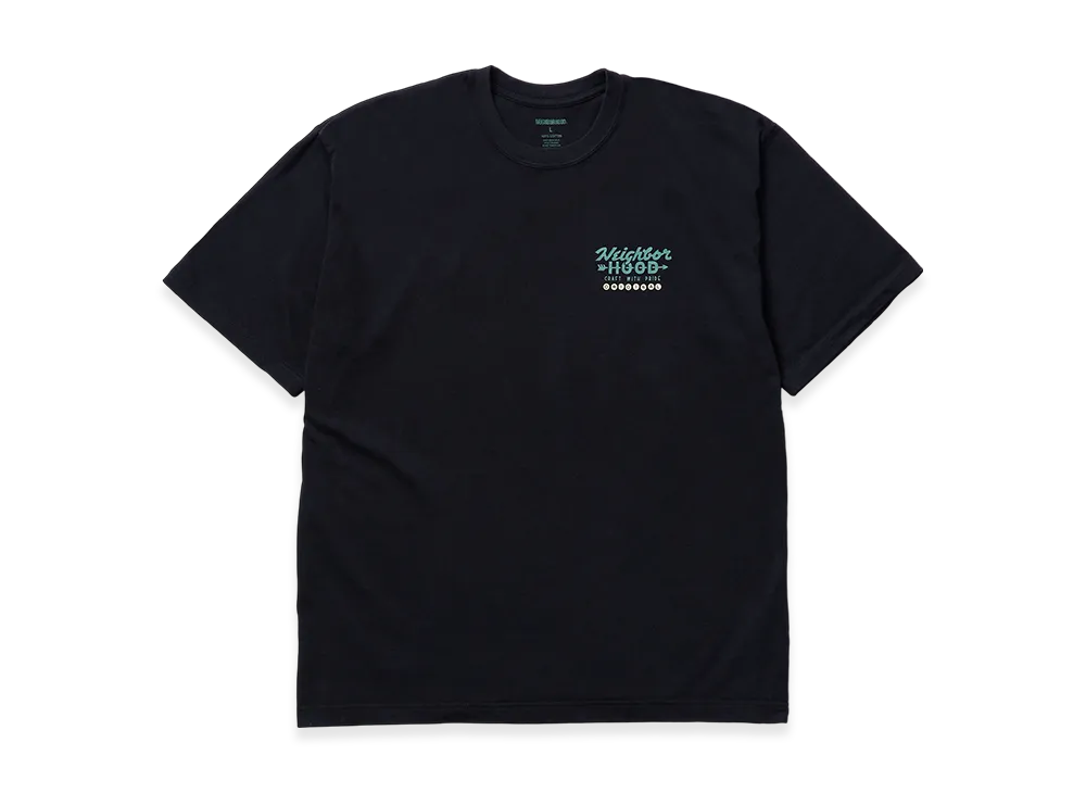 NEIGHBORHOOD NH 251 Spot . Tee SS-9 "Black"