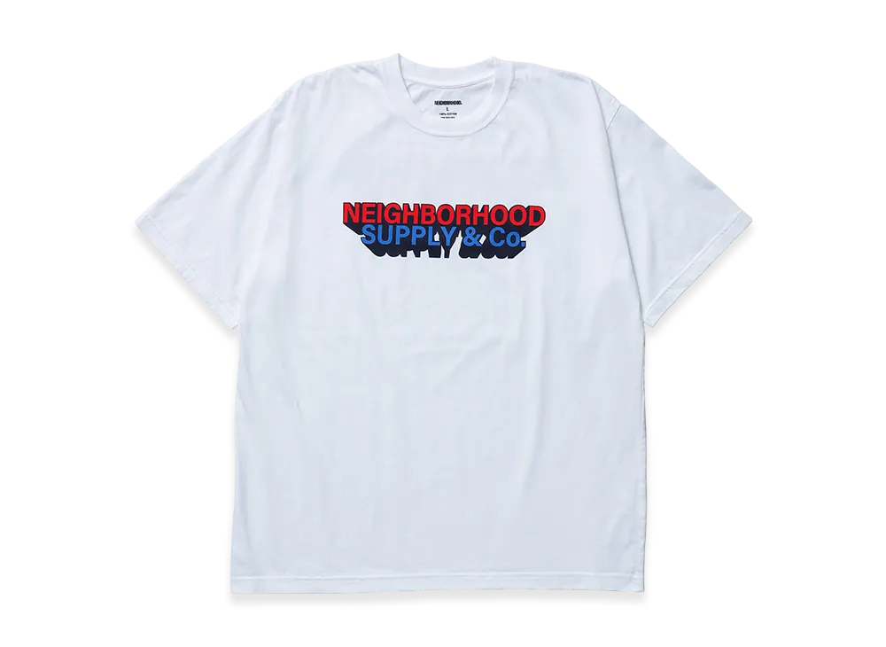 NEIGHBORHOOD NH 251 Spot . Tee SS-11 "White"