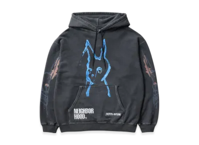 NEIGHBORHOOD x Fucking Awesome Pigment Dyed Sweat Hoodie LS "Black"
