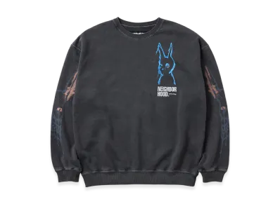 NEIGHBORHOOD x Fucking Awesome Pigment Dyed Sweat Shirt LS "Navy"